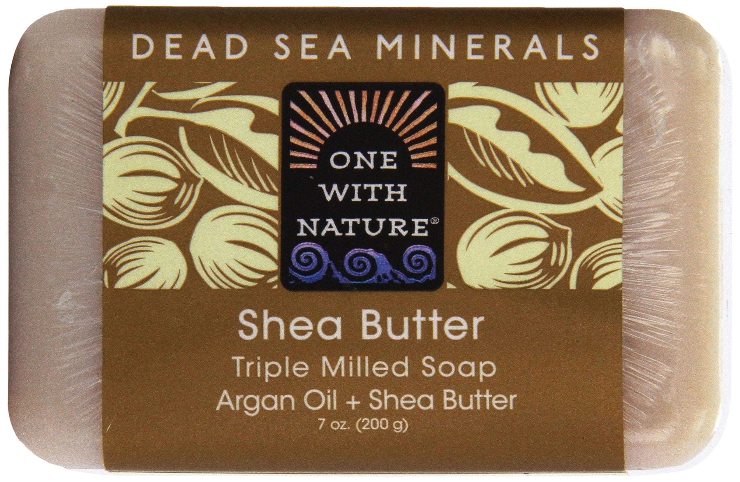 One With Nature - Shea Butter Bar Soap (200g)