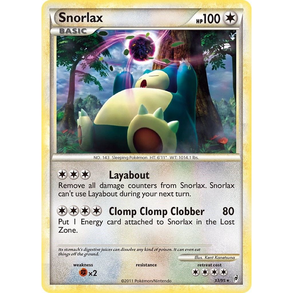Snorlax (33/95) (CL)