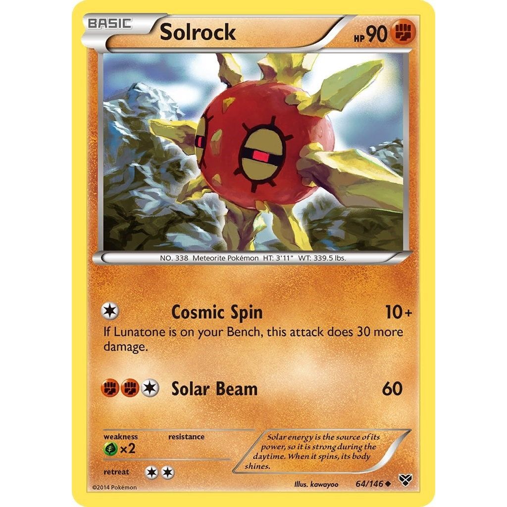 Solrock (64/146) (XY)
