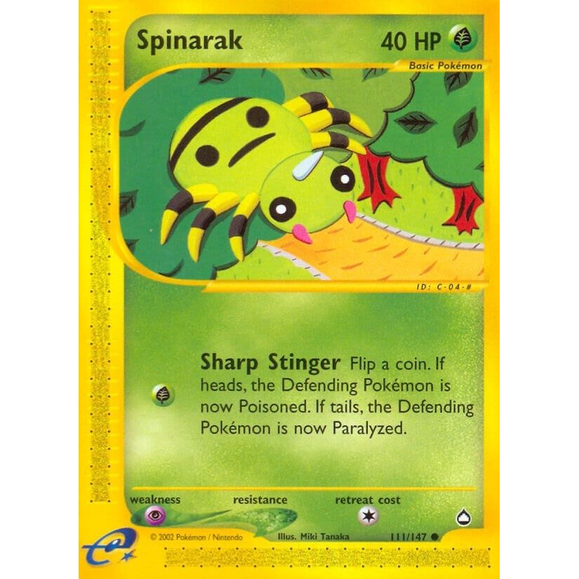 Spinarak (111) (111/147) (AQ)