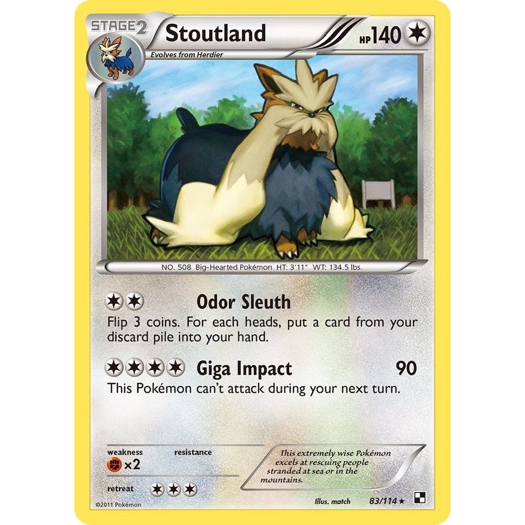 Stoutland (83/114) (BLW)