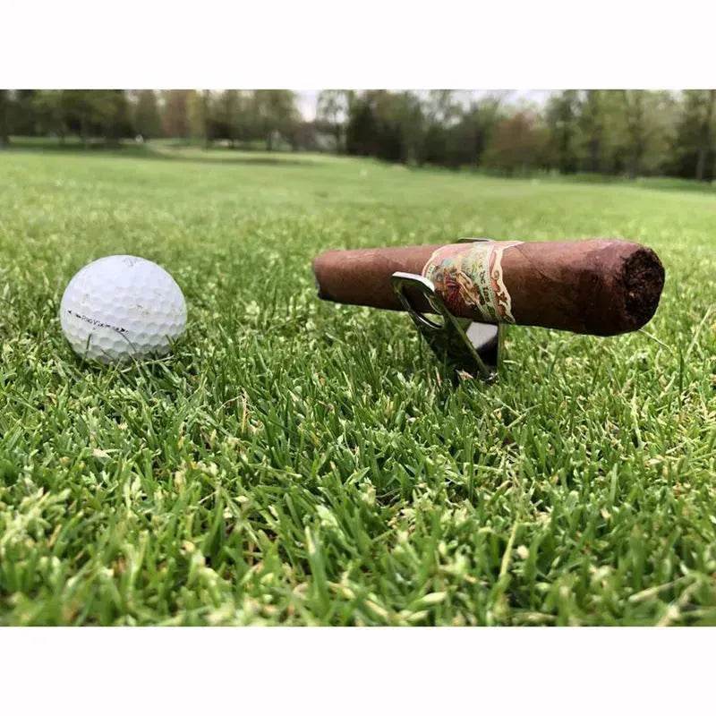 Metal Cigar Holder for Golf Cart Sports