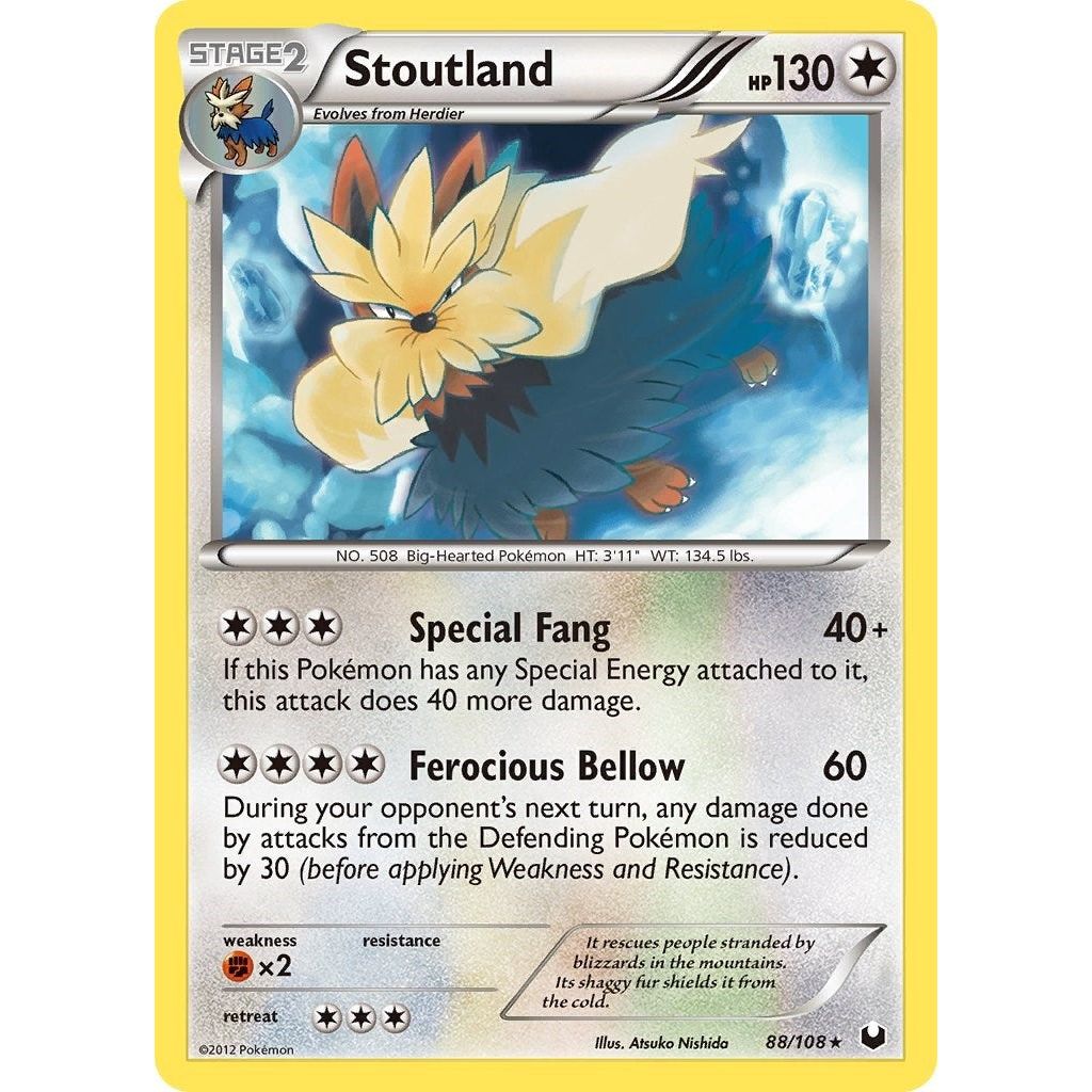 Stoutland (88/108) (DEX)
