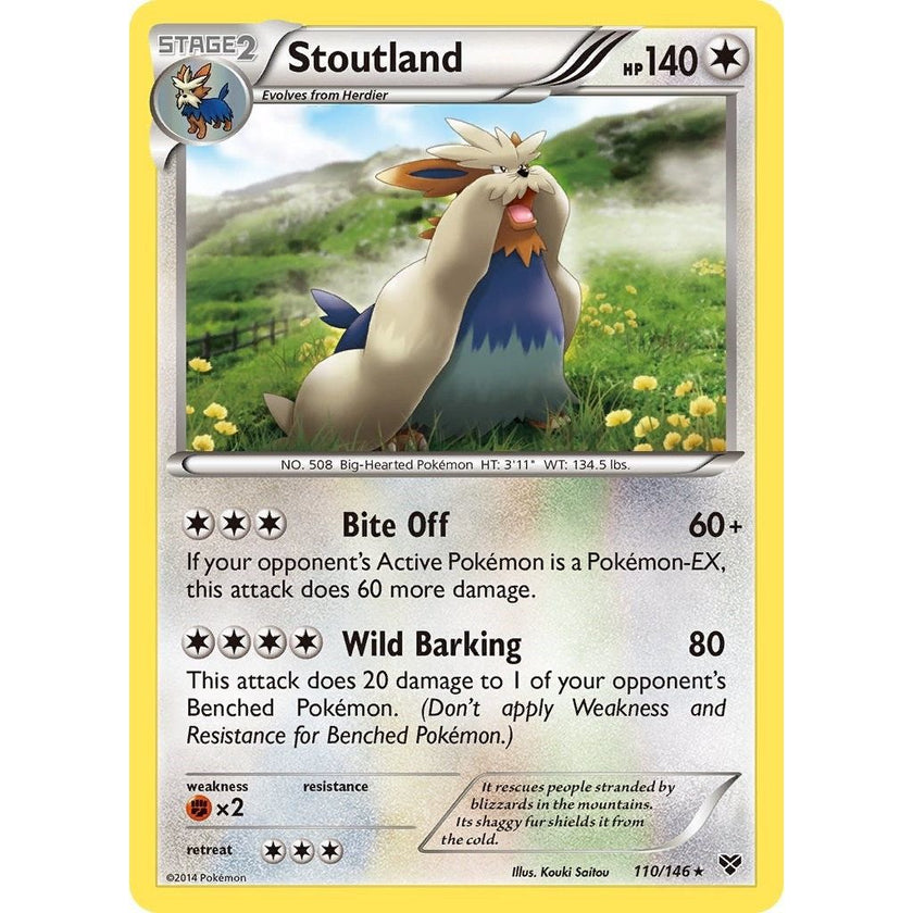 Stoutland (110/146) (XY)