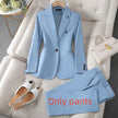 Women's Temperament Office Suit Set – Jacket & Pants, 3 Colors, S–4XL (Canada & USA)