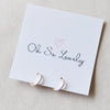 Sutton Enamel Huggie Hoops