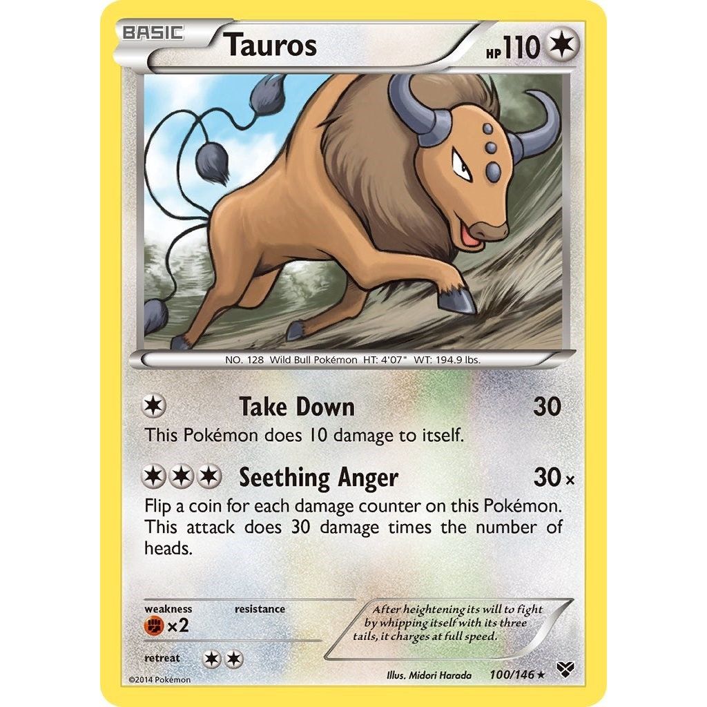 Tauros (100/146) (XY)