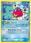 Team Aqua's Carvanha - 25/95/95 - Team Magma vs Team Aqua Reverse Holofoil