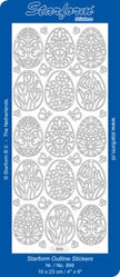 Deco Stickers - Small Easter Eggs