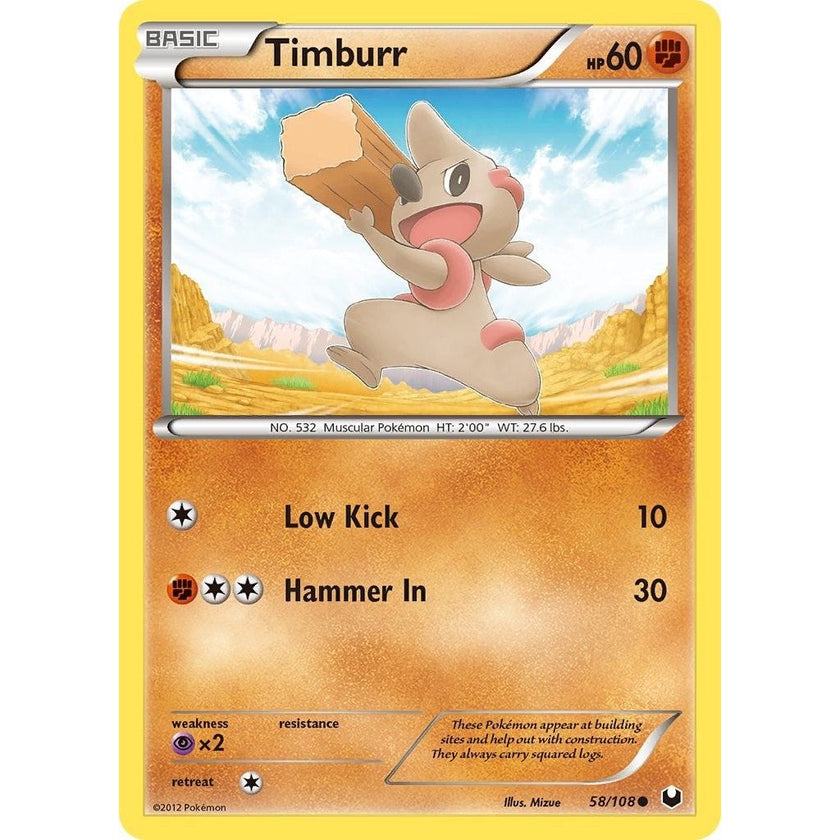 Timburr (58/108) (DEX)