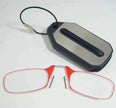 Nose Clip On Reading Glasses – Portable Rimless Presbyopic Eyewear | +100 to +300 | Unisex