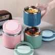 Portable Minimalist Stainless Steel Thermal Insulated Lunch Container