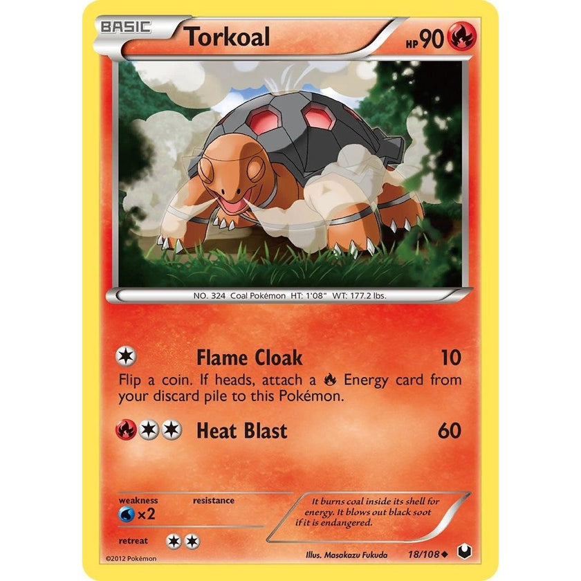 Torkoal (18/108) (DEX)
