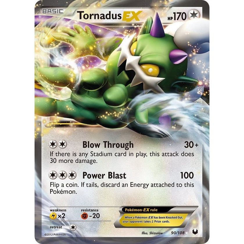 Tornadus EX (90/108) (DEX)