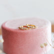 LACEY Gorgeous Lace Design Huggie Hoops