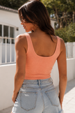 Cami écourtée - Corail