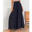Printed Comfortable Casual High Waist  Wide-leg Floral Palazzo Trousers women