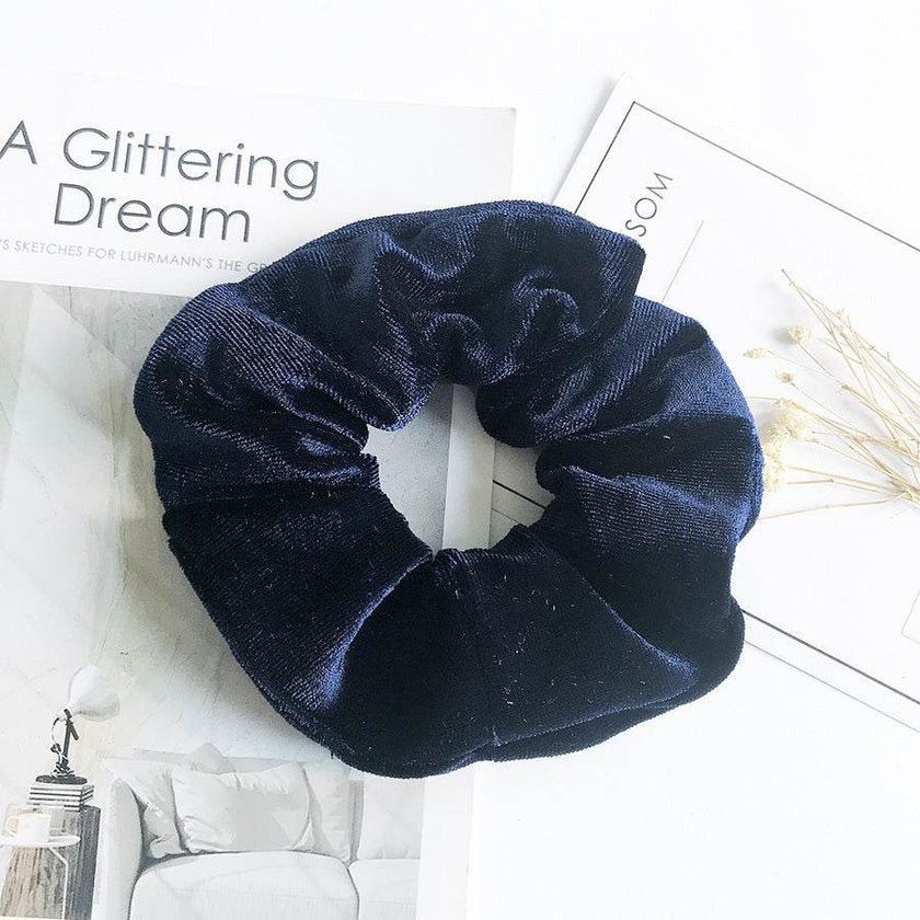 Fashion Velvet Scrunchies for Hair Ponytail Holder