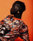 Thomas Sankara Orange Knitted Shirt