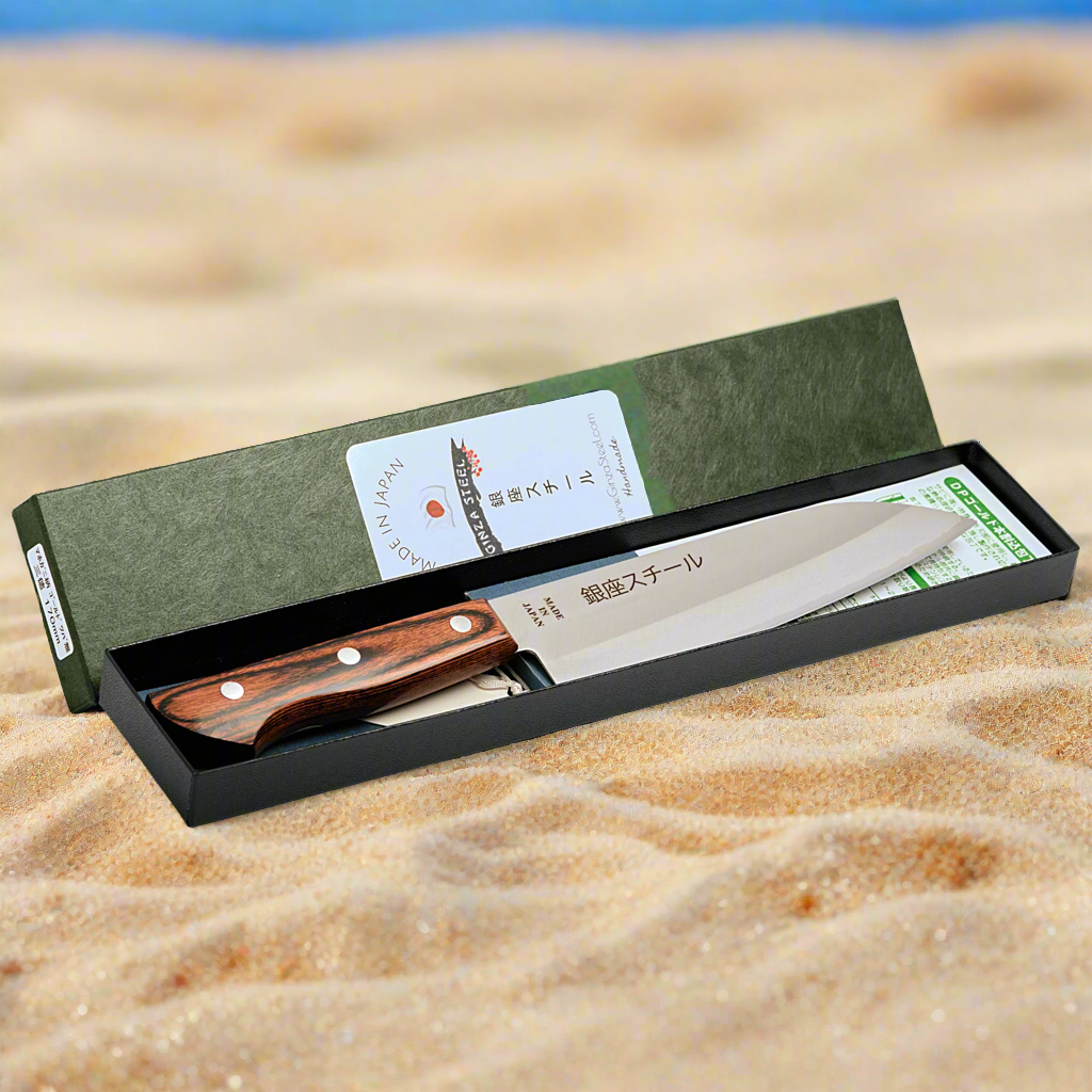Yamato 170 - Santoku Knife 170mm Blade | VG1 DP CLAD