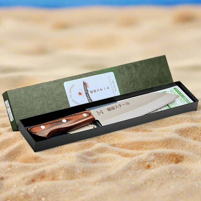 Yamato 170 - Santoku Knife 170mm Blade | VG1 DP CLAD