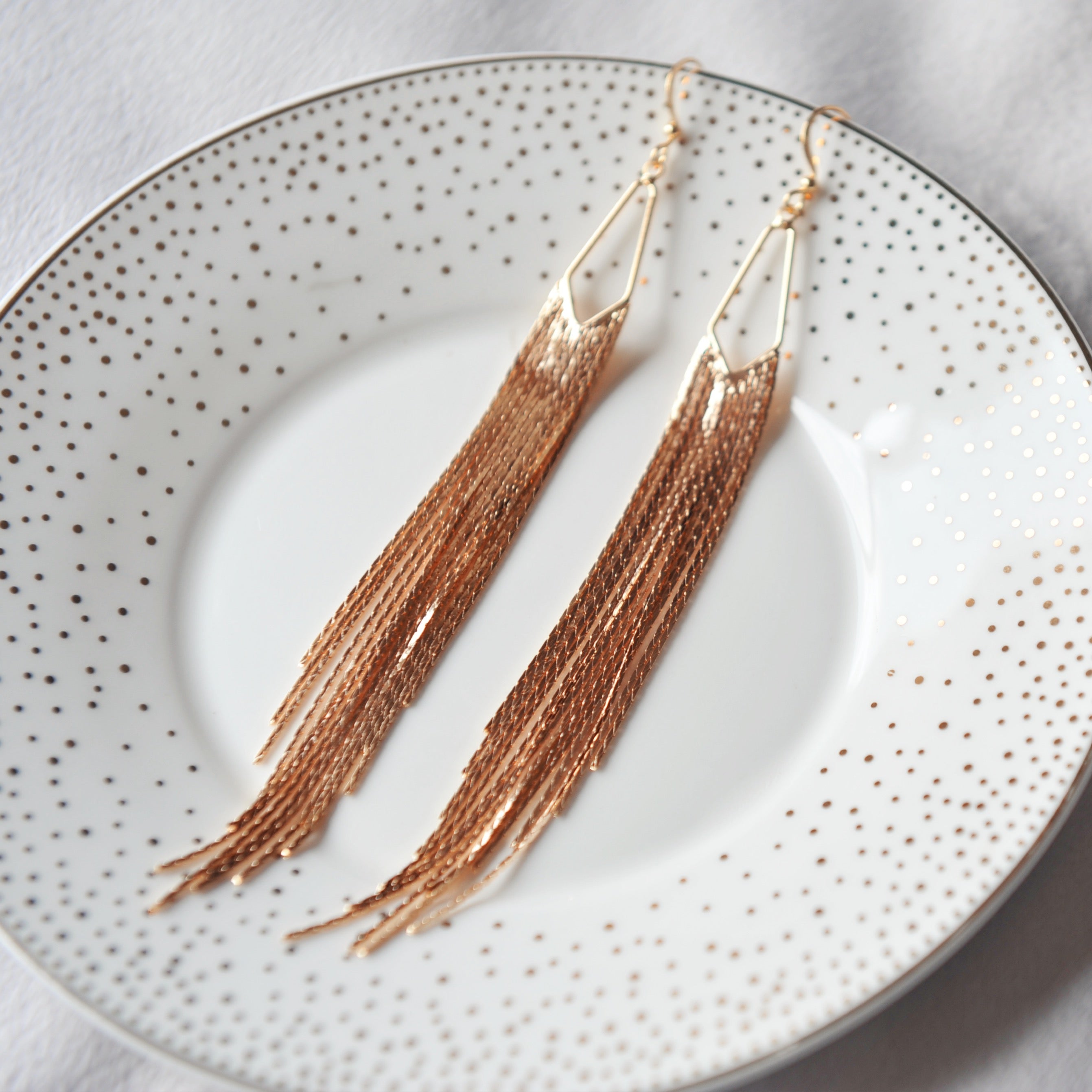 Show Stopper Tassel Earrings