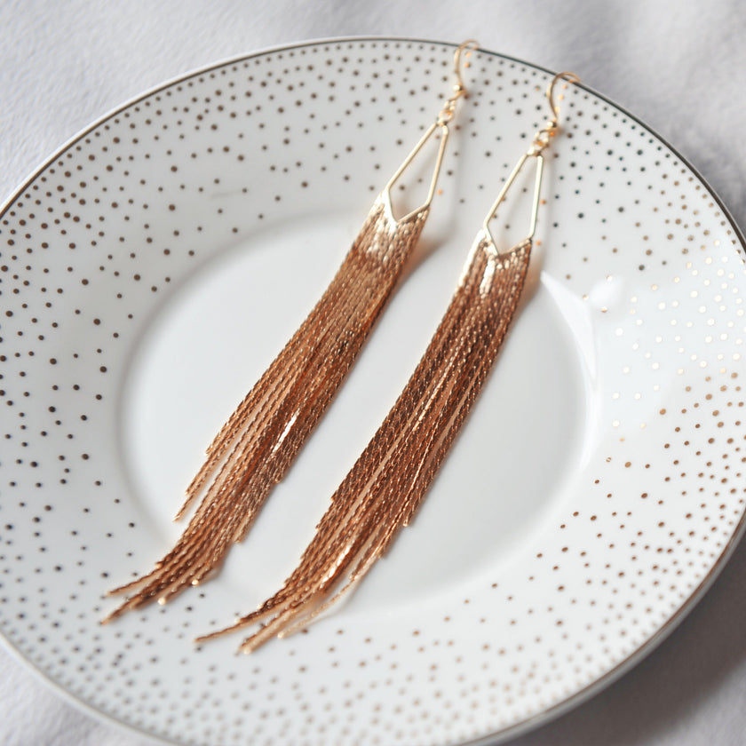 Show Stopper Tassel Earrings