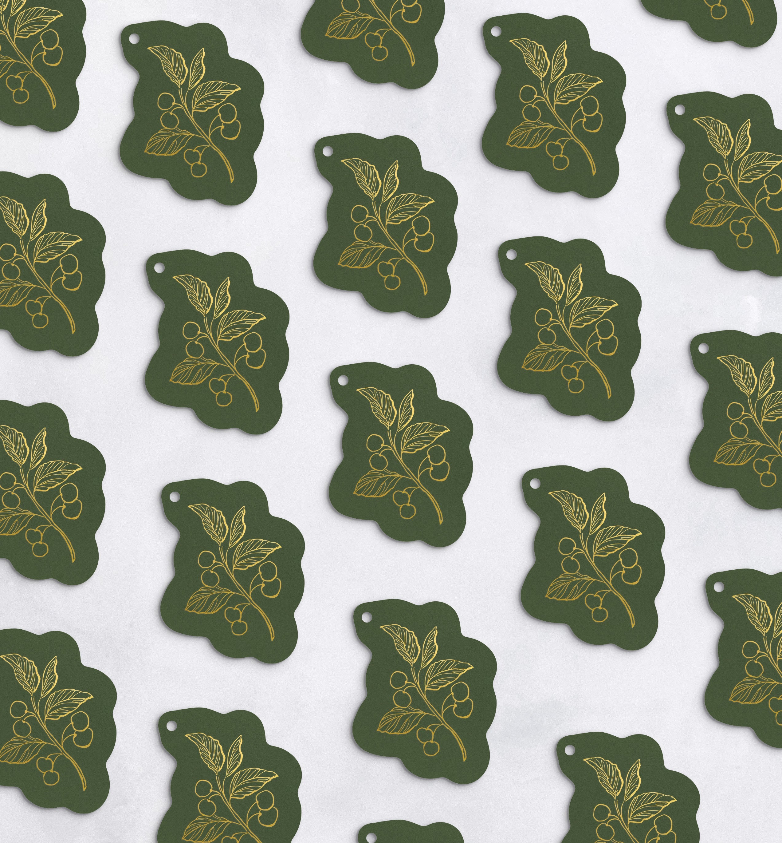 Luxury Foil-Pressed Gift Tags