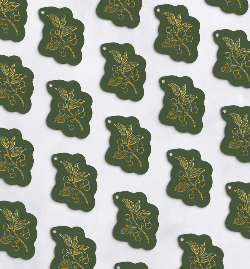 Luxury Foil-Pressed Gift Tags