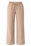 Maeve Luxeflow - Relaxed 3/4 Zip Top In Mocha Mousse