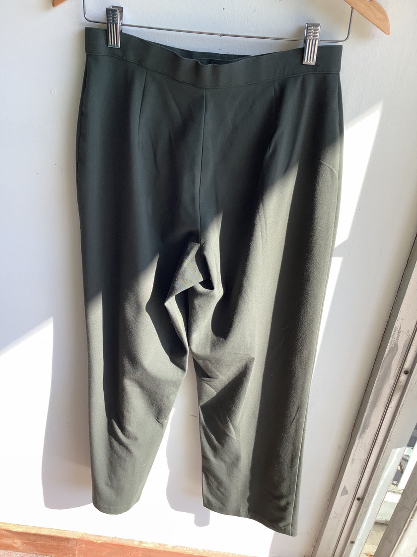 Briggs Petite Classic Trouser- Olive Green