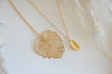 Large Monstera Necklace