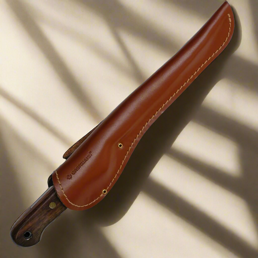 Regular Line Fillet Knife & Leather Sheath 6