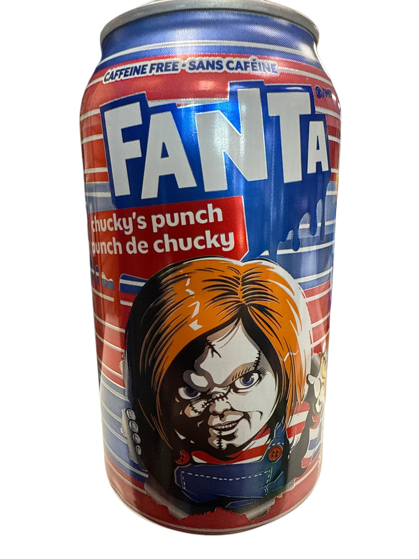 Fanta Chucky's Punch Halloween Can 355ML - Canadian Edition