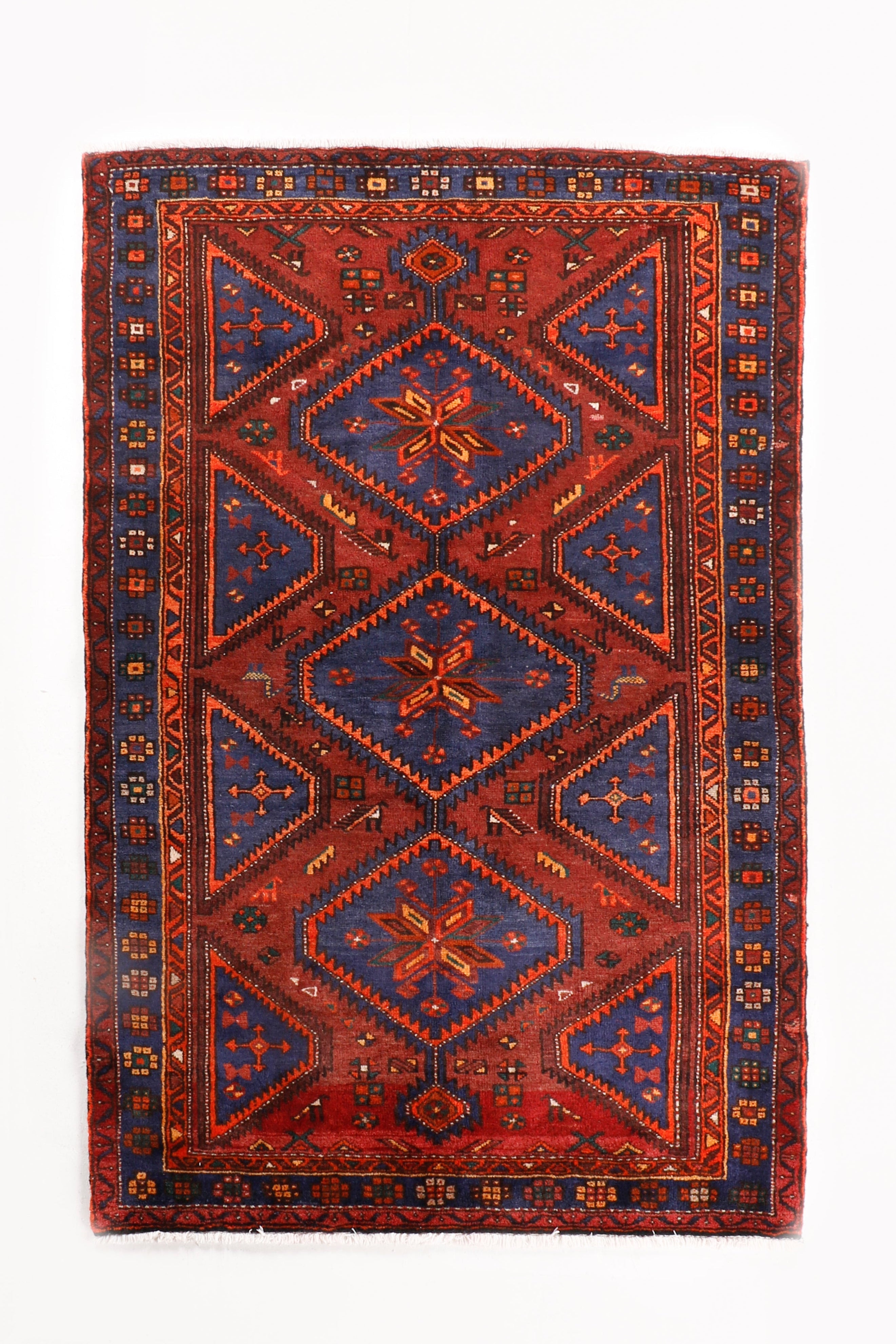 Persian Hamadan Rug | 4' 6