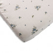 Organic Cotton Muslin Crib Fitted Sheets - Blueberry