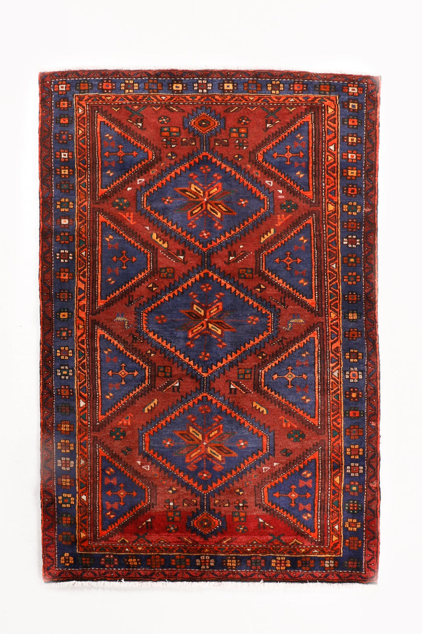 Persian Hamadan Rug | 4' 6