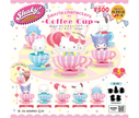 【ガチャ蔵】Shaky! Sanrio Characters Coffee Cup Stripe[Complete Set of 5]