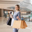 VEVOR Kraft Paper Bags with Handles  Large Eco-Friendly Bags
