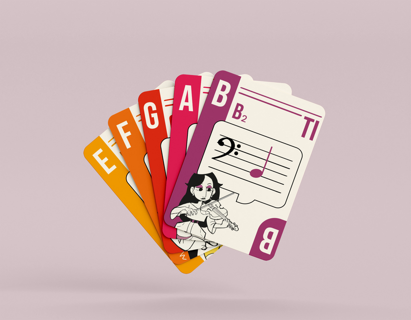 Scale Runner - Un jeu de cartes musicales