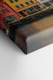 HARBOR COLORS, Oeuvre sur toile étirée