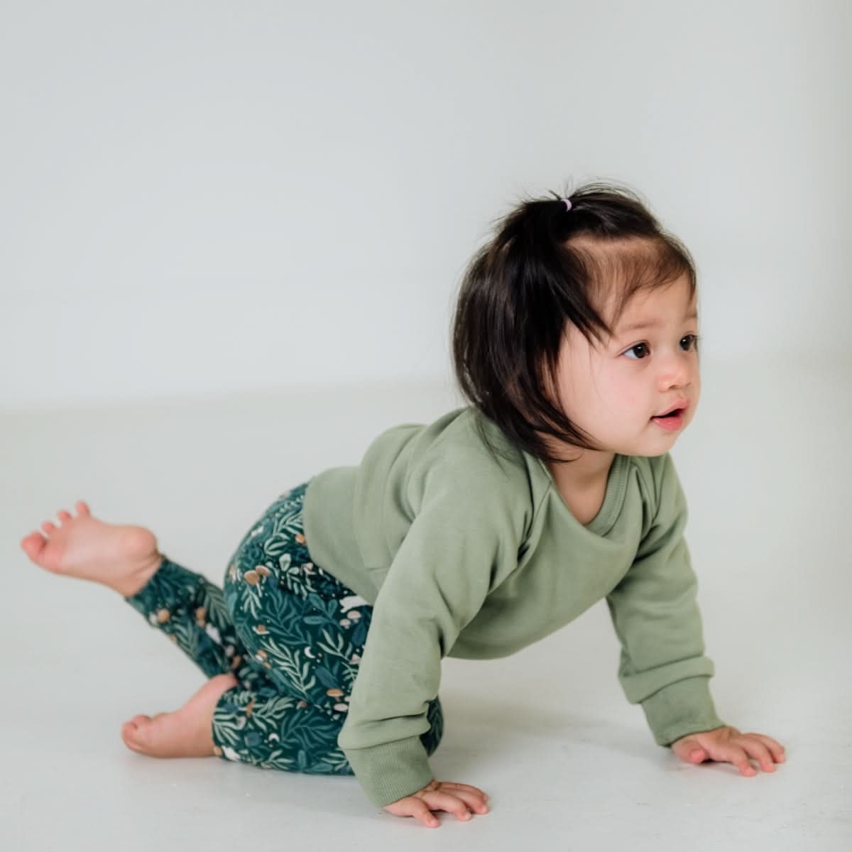 Baby/Kids' Bamboo Fleece Raglan Pullover | Terracotta