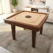 30 Traditional Carrom Board Game Coins (13 Black Coins / 13 Natural Coins / 2 Red Queens / 2 White Strikers)