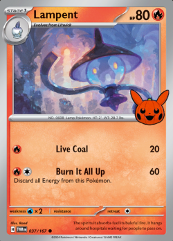 Lampent 037/167 (Trick or Trade)