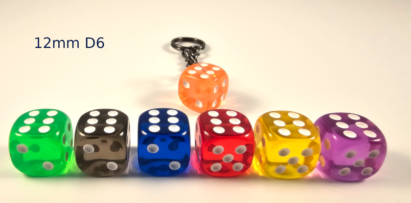 Customizable Die Key Chain