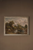 L'ART DES PAYSANS, CADRE VINTAGE ARGENT