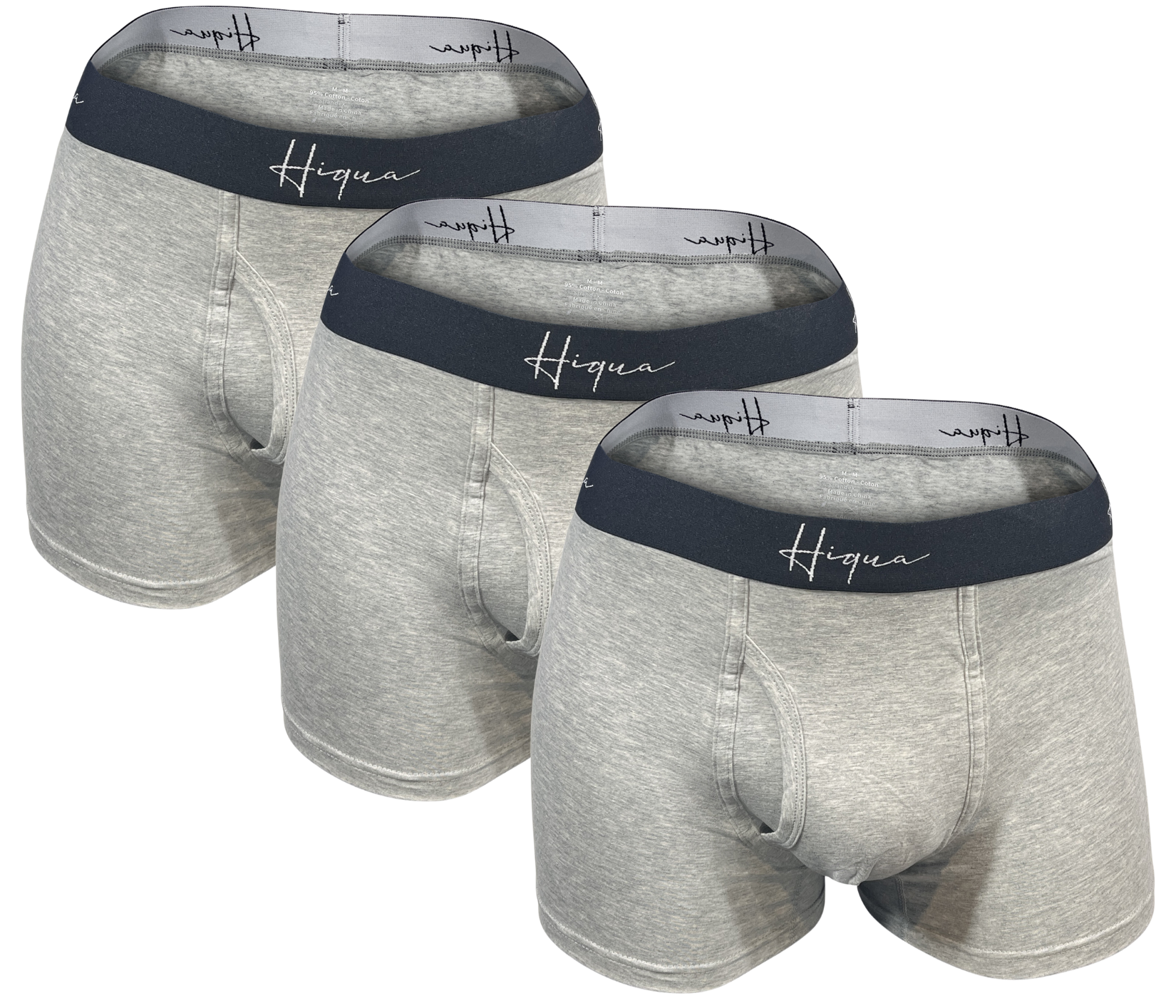 3 Pack 3″ Boxer Trunks, Multi Colour