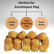 Yak Cheese Puffs for Dogs – Pumpkin