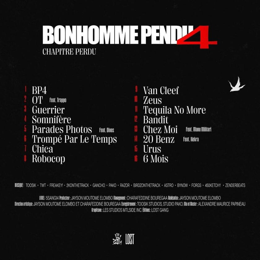 Lost / Bonhomme Pendu 4 - CD