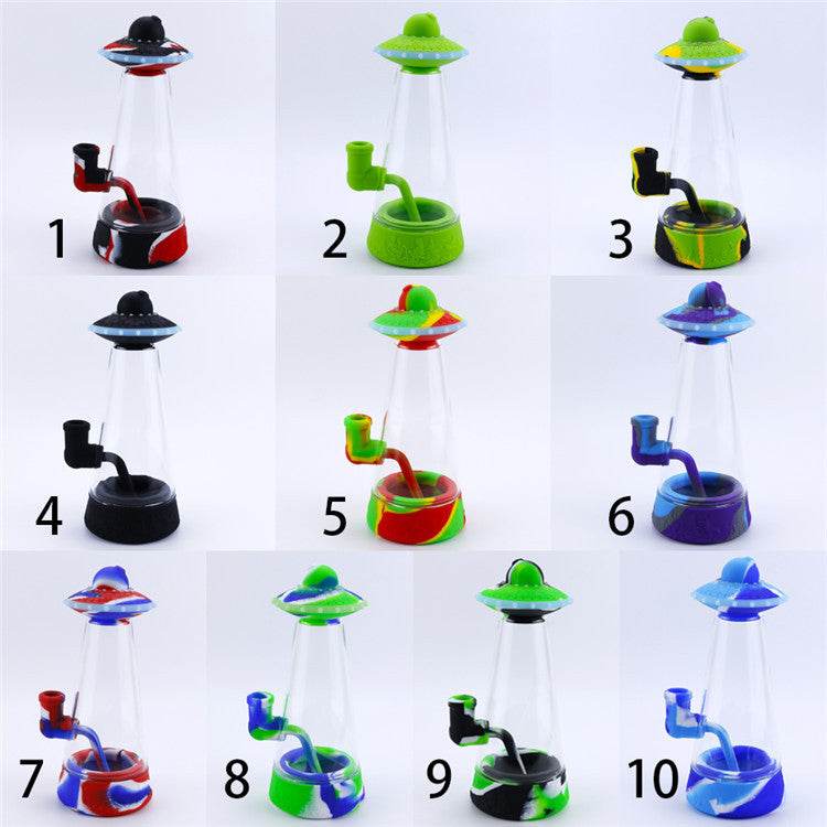 UFO Hookah Glass Silicone Household